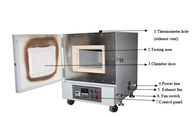 Caixa interna fornalha de incineração de alta temperatura personalizada da câmara rápida do teste ambiental do forno do laboratório do aquecimento